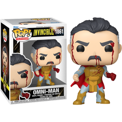 Pre-Order: Invincible - Omni-Man (Battle Damaged) Pop! Vinyl Figure