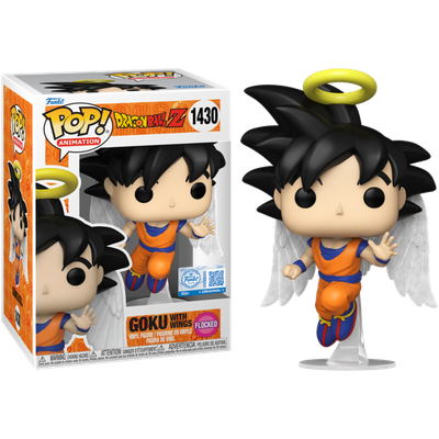Pre-Order: Dragon Ball Z - Goku with Wings (Flocked) Pop! Vinyl Figure