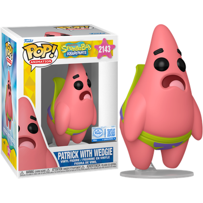 Pre-Order: SpongeBob SquarePants - Patrick with Wedgie Pop! Vinyl Figure