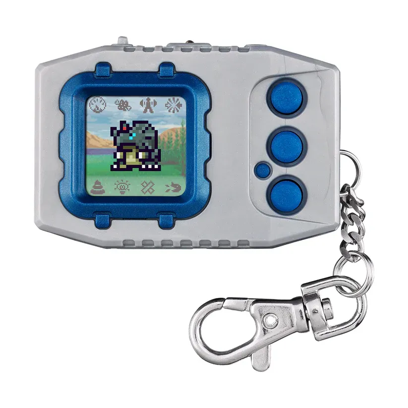 DIGIMON PENDULUM COLOR 1 NATURE SPIRITS ORIGINAL SILVER BLUE - Mighty Toys Australia
