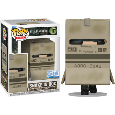 Pre-Order: Metal Gear Solid: Snake Eater - Snake in Box Pop! Vinyl Figure