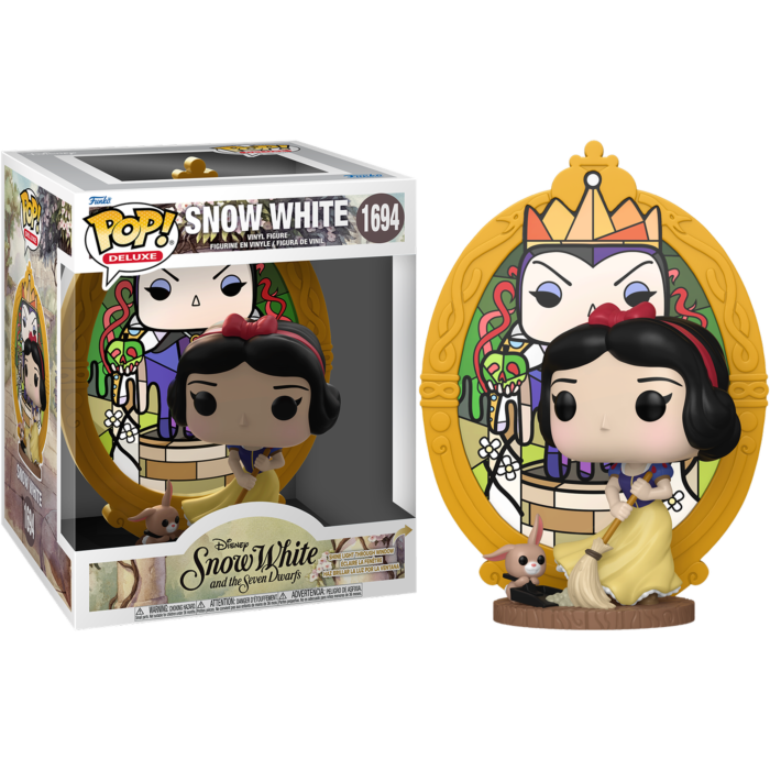 Pre-Order: Snow White and the Seven Dwarfs - Snow White (Stained Glass) Deluxe Pop! Vinyl Figure