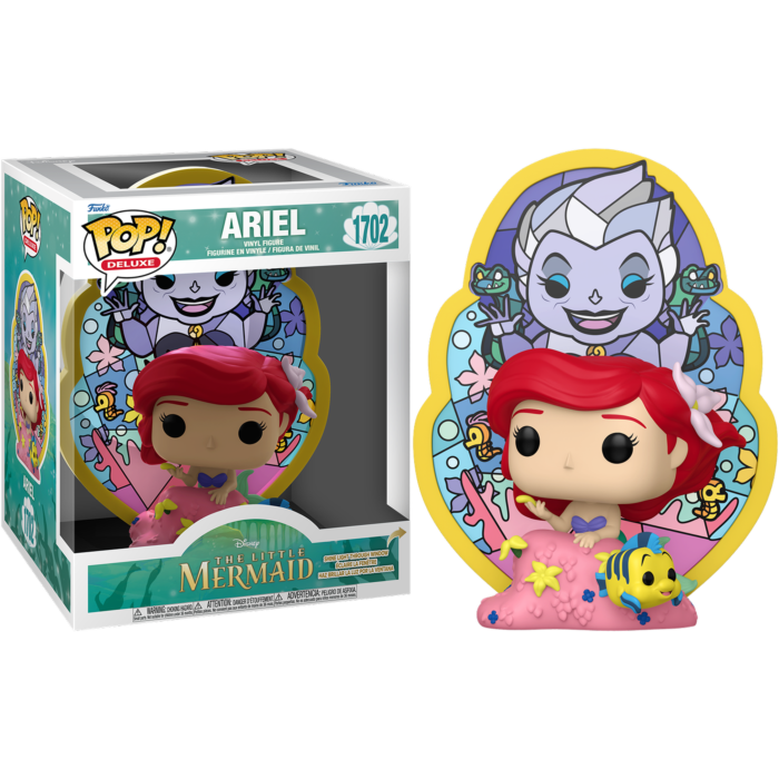 Pre-Order: The Little Mermaid - Ariel (Stained Glass) Deluxe Pop! Vinyl Figure