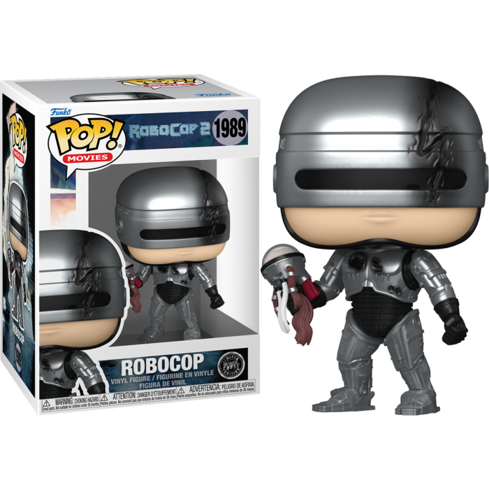 Pre-Order: RoboCop 2 - Robocop Metallic Chase Pop! Vinyl Figure Bundle of 6 (Set of 6 Pops)