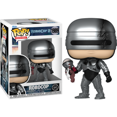 RoboCop 2 - Robocop Metallic Chase Pop! Vinyl Figure Bundle of 6 (Set of 6 Pops)