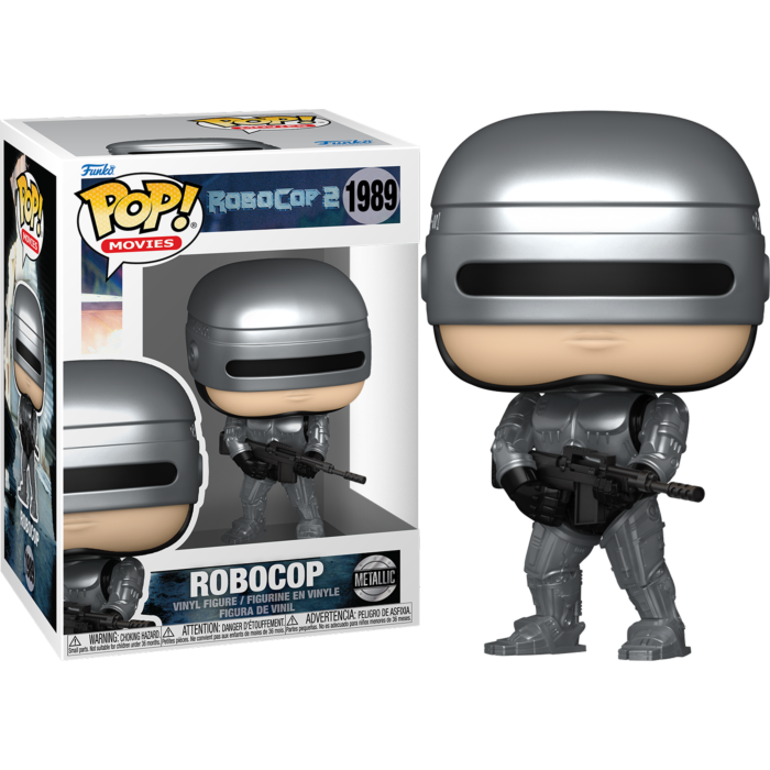 Pre-Order: RoboCop 2 - Robocop Metallic Pop! Vinyl Figure
