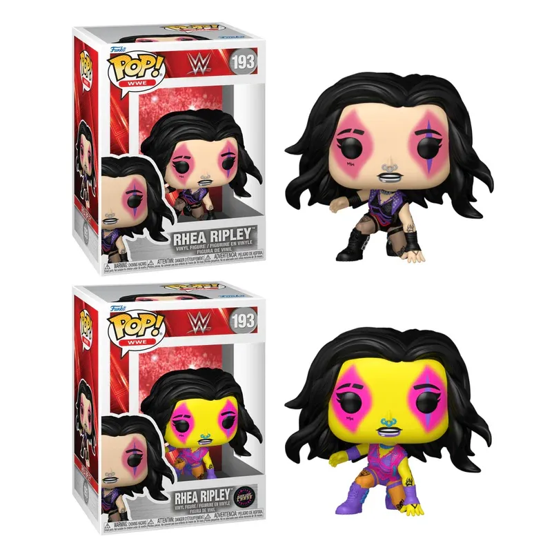 Pre-Order: WWE - Rhea Ripley (Wrestle Mania XL) Chase Pop! Vinyl Figure Bundle of 2