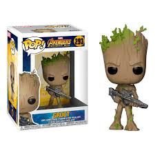 Avengers: Infinity War - Teen Groot with Gun Pop! Vinyl Figure