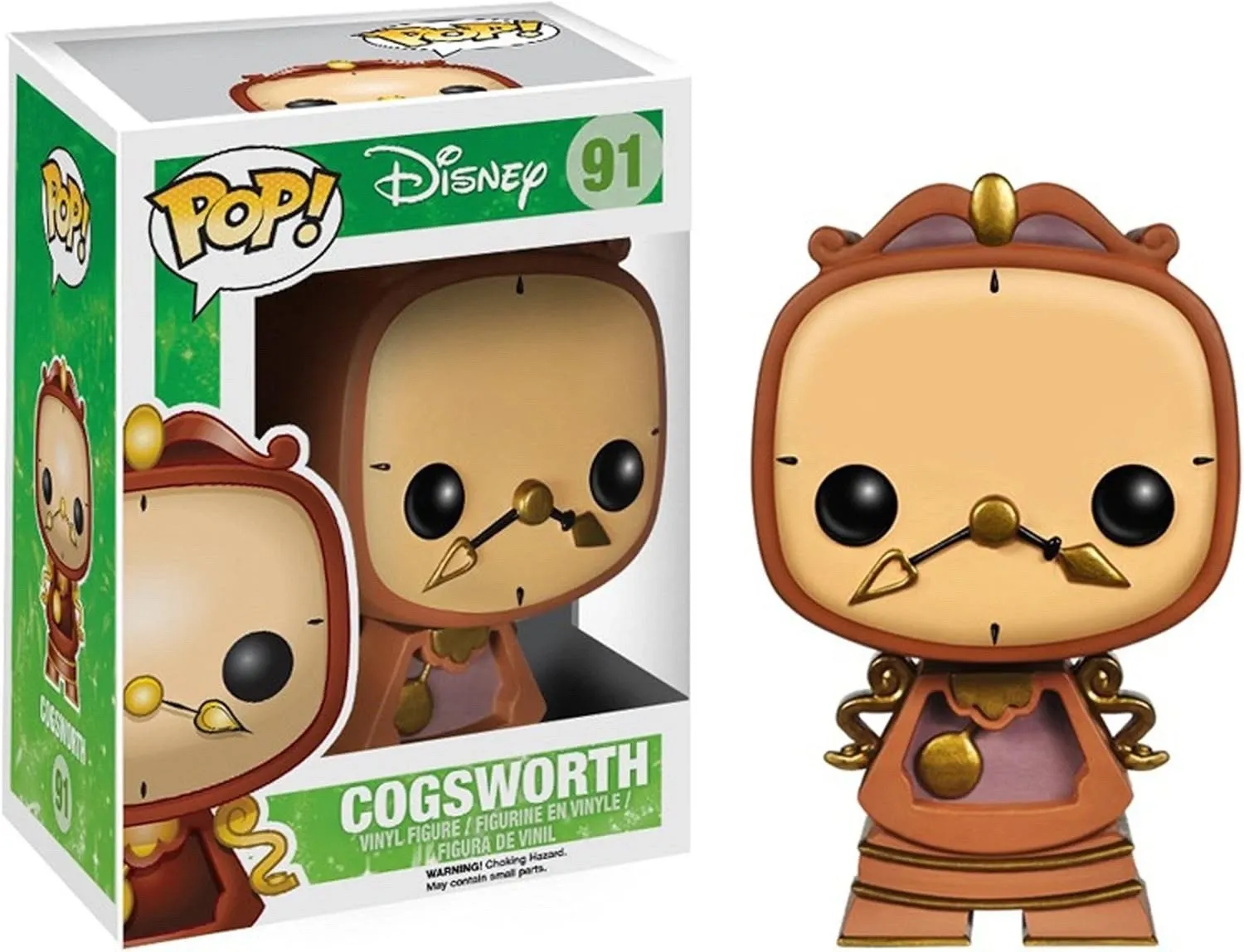 Disney - Cogsworth Pop! Vinyl Figure