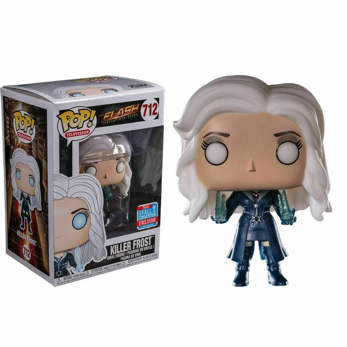 The Flash- Killer Frost Pop! Vinyl Figure (2018 NYCC Exclusive) (Box damaged)