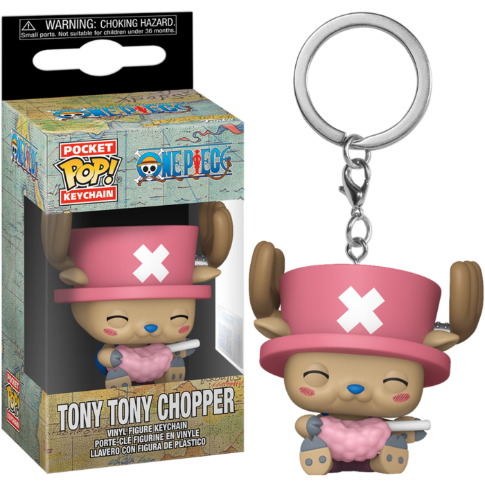 One Piece - Tony Tony Chopper with Cotton Candy Pocket Pop! Keychain