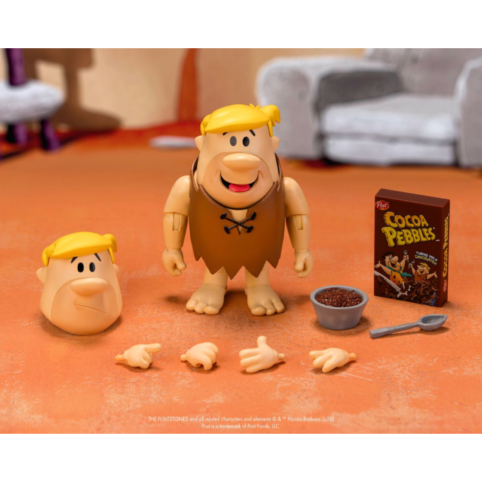 Pre-order: The Flintstones - Barney Rubble Cocoa Pebbles 1/12th Scale Action Figure