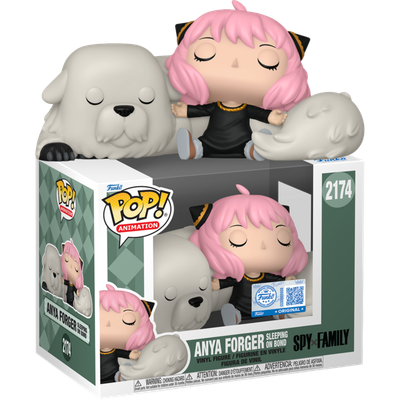Spy x Family - Anya Sleeping on Bond Pop! Premium Vinyl Figure