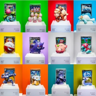 Pokemon TCG – Simplified Chinese Pokemon Dream Painting Collection 151 Figure Set Blind Box (1 Single Box) (100% Genuine)