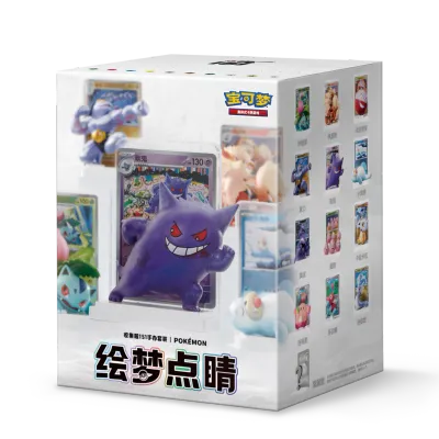 Pokemon TCG – Simplified Chinese Pokemon Dream Painting Collection 151 Figure Set Blind Box (1 Single Box) (100% Genuine)