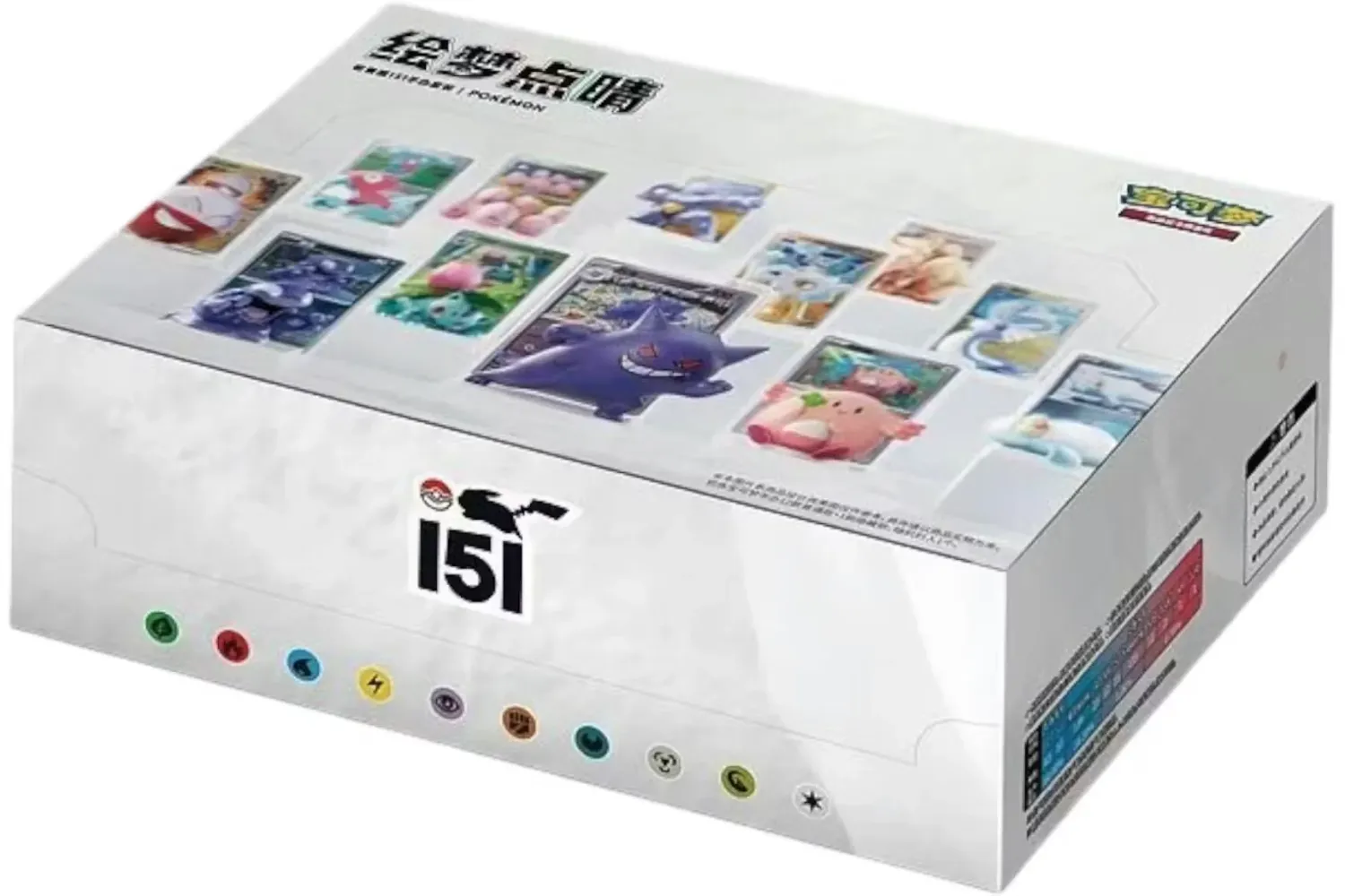 Pokemon TCG – Simplified Chinese Pokemon Dream Painting Collection 151 Figure Set Blind Box (1 Case of 12 Boxes) (100% Genuine)