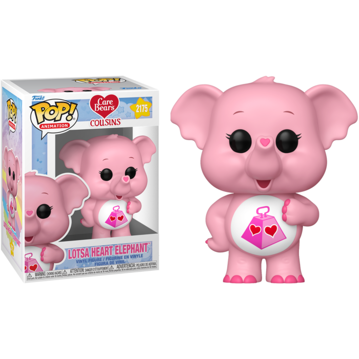 Pre-Order: Care Bears Cousins - Lotsa Heart Elephant Pop! Vinyl Figure