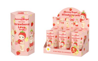 Sonny Angel: Strawberry Love Series (1 Seal Box of 6) (100% Genuine)