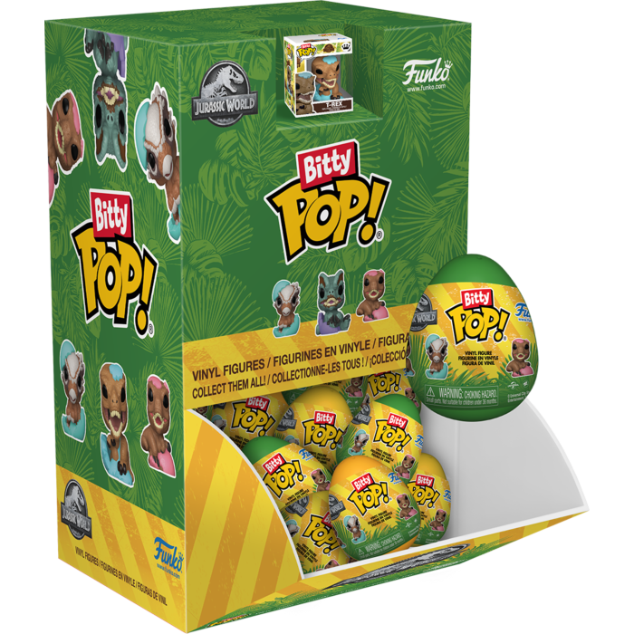 Jurassic Park - Easter Egg Bitty Pop! Blind Bag Vinyl Figure (Single Unit)