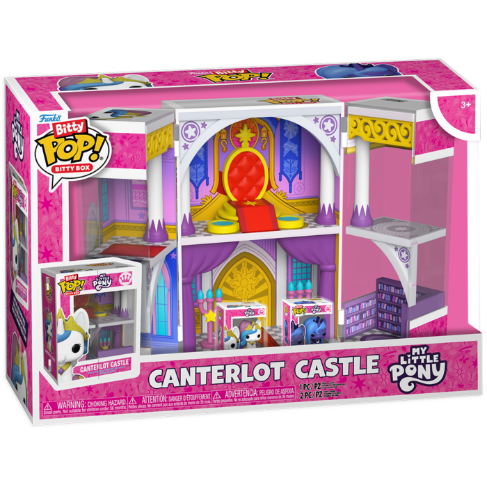 My Little Pony - Canterlot Castle Bitty Pop! Playset Vinyl Figure