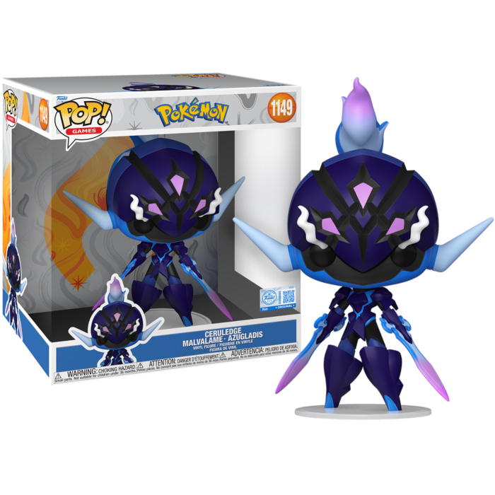 Pokemon - Ceruledge Jumbo 10" Pop! Vinyl Figure