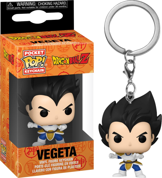 Dragon Ball Z - Vegeta Pocket Pop! Vinyl Keychain