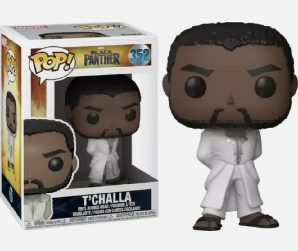Black Panther - T'Challa (White Robe) Pop! Vinyl Figure