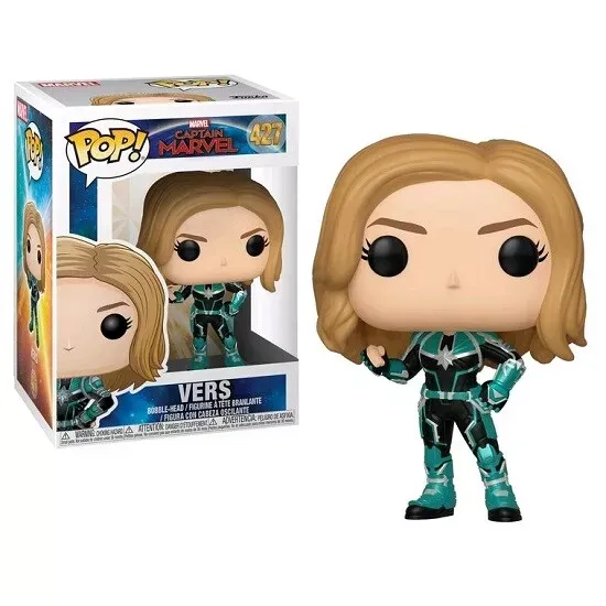 Captain Marvel- Vers Pop! Vinyl Figure
