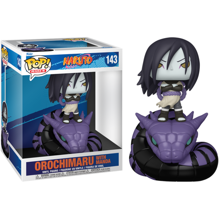 Pre-Order: Naruto - Orochimaru with Manda Pop! Rides Vinyl Figure