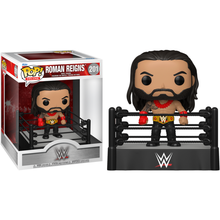Pre-Order: WWE - Roman Reigns in Ring Deluxe Pop! Vinyl Figure