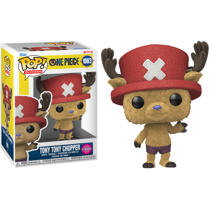 Pre-Order: One Piece (2023) - Tony Tony Chopper Flocked Pop! Vinyl Figure