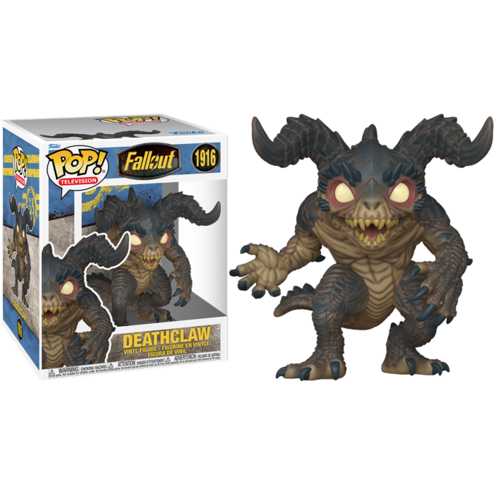 Pre-Order: Fallout (2024) - Deathclaw Super Sized 6" Pop! Vinyl Figure