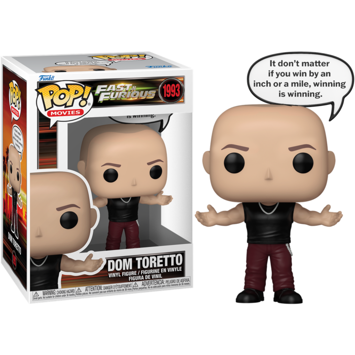 Pre-Order: Fast &amp; Furious - Dominic Toretto (Winning is Winning) Pop! Vinyl Figure