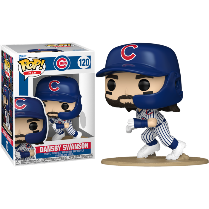 Pre-Order: MLB Baseball - Dansby Swanson Chicago Cubs Pop! Vinyl Figure