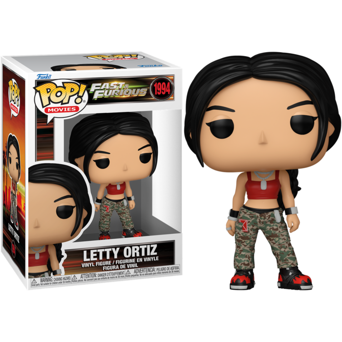 Pre-Order: Fast &amp; Furious - Letty Ortiz Pop! Vinyl Figure