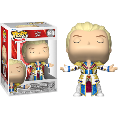 Pre-Order: WWE - The American Nightmare Cody Rhodes Diamond Glitter Pop! Vinyl Figure