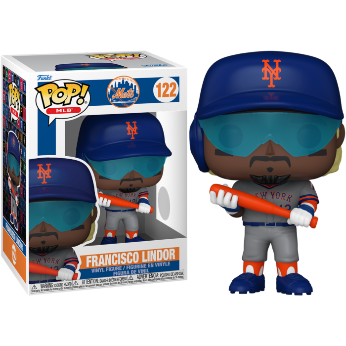 Pre-Order: MLB Baseball - Francisco Lindor New York Mets Pop! Vinyl Figure