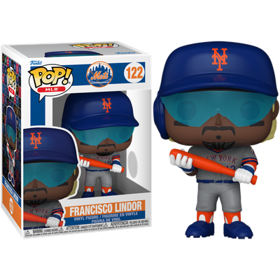 Pre-Order: MLB Baseball - Francisco Lindor New York Mets Pop! Vinyl Figure
