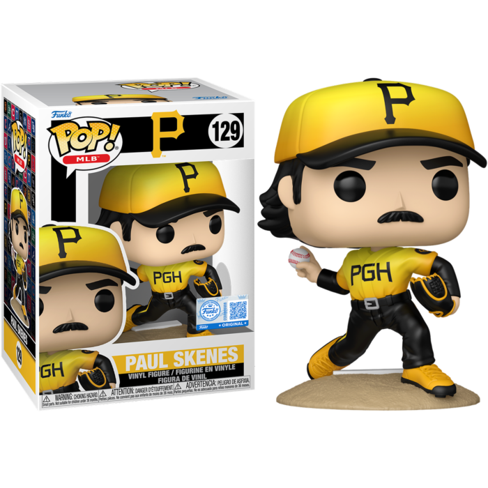 Pre-Order: MLB Baseball - Paul Skenes (City Connect Jersey) Pittsburgh Pirates Pop! Vinyl Figure