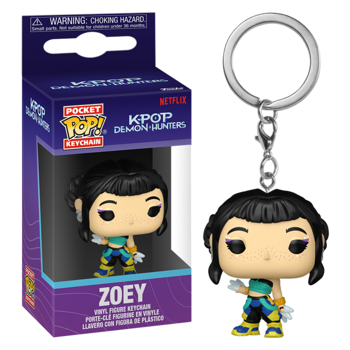 K-Pop Demon Hunters - Zoey Pocket Pop! Keychain
