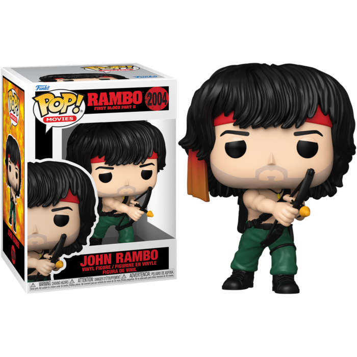 Pre-Order: Rambo: First Blood Part II - John Rambo with Explosive Arrow Pop! Vinyl Figure