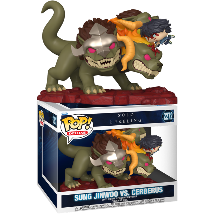 Pre-Order: Solo Leveling - Sung Jinwoo vs Cerberus Deluxe Pop! Vinyl Figure