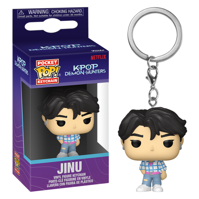 K-Pop Demon Hunters - Jinu Pocket Pop! Keychain