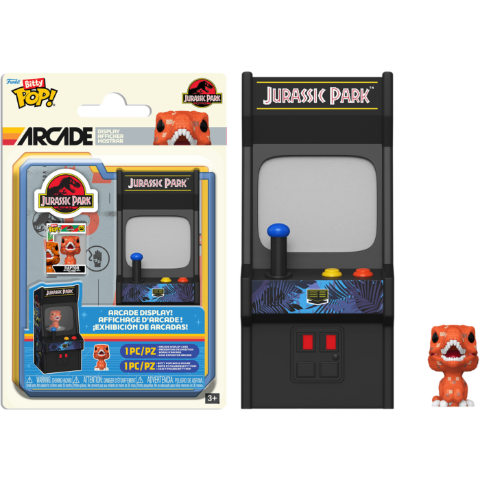 Pre-Order: Jurassic Park - Raptor Bitty Pop! Arcade Display Vinyl Figure