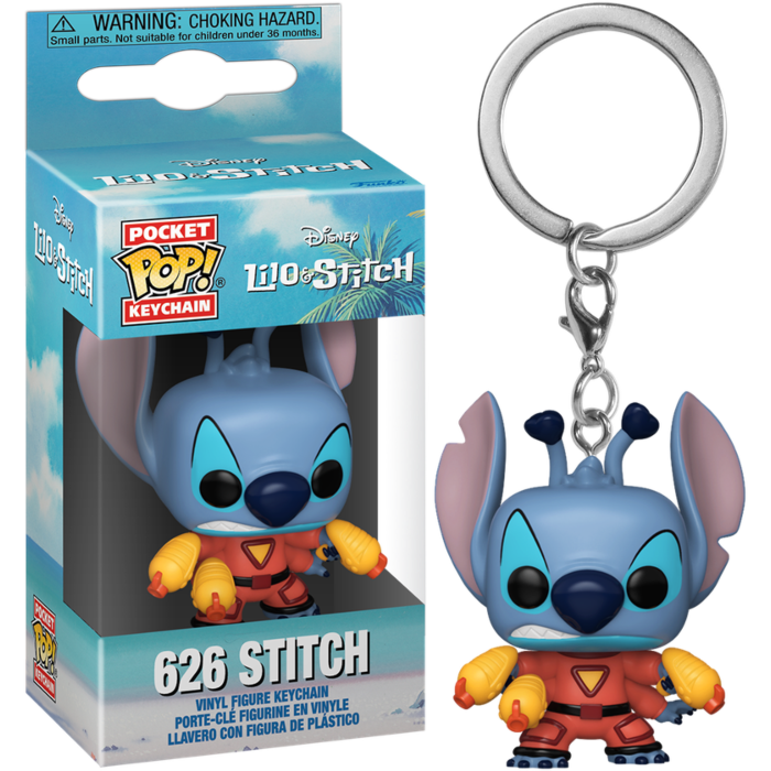 Pre-Order: Lilo &amp; Stitch - 626 Stitch Pocket Pop! Keychain