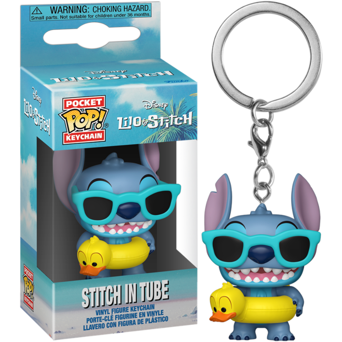 Pre-Order: Lilo &amp; Stitch - Stitch in Tube Pocket Pop! Keychain