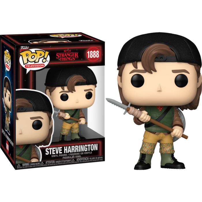 Pre-Order: Stranger Things - Steve Harrington with Spear (Season 5) Pop! Vinyl Figure