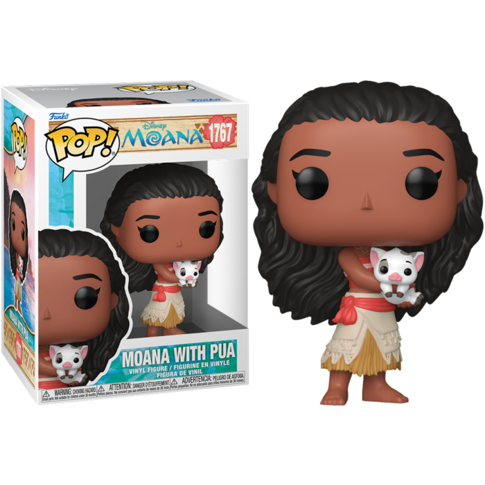 Pre-Order:Moana - Moana with Pua Pop! Vinyl Figure