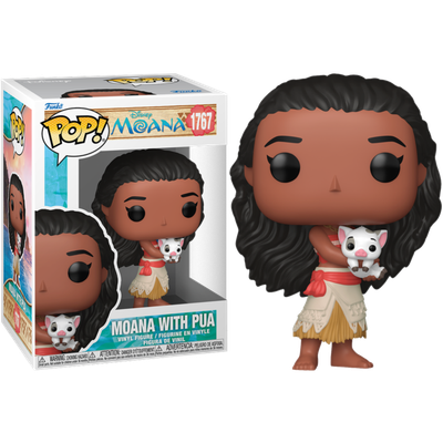 Pre-Order:Moana - Moana with Pua Pop! Vinyl Figure