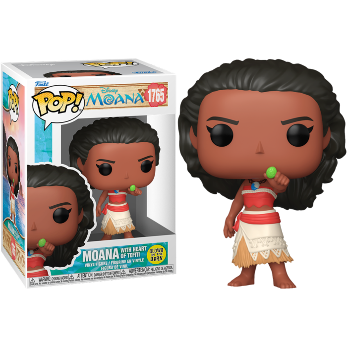 Pre-Order: Moana - Moana with Heart of Tefiti Glow-in-the-Dark Pop! Vinyl Figure